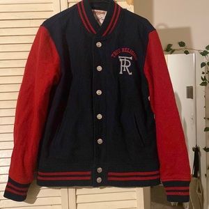 True Religion Blue and Red Jacket!